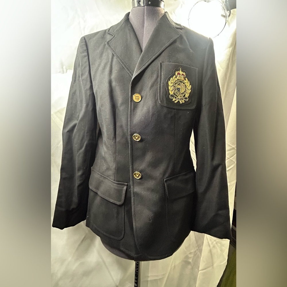 Ralph Lauren women’s black blazer